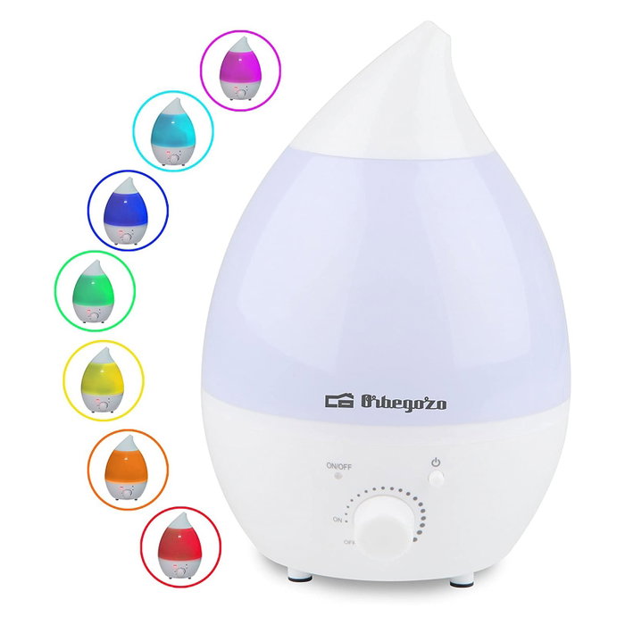 Orbegozo Humidificador HU 2013 con Capacidad 1.3L Orbegozo Humidificador HU 2013 con Capacidad 1.3L